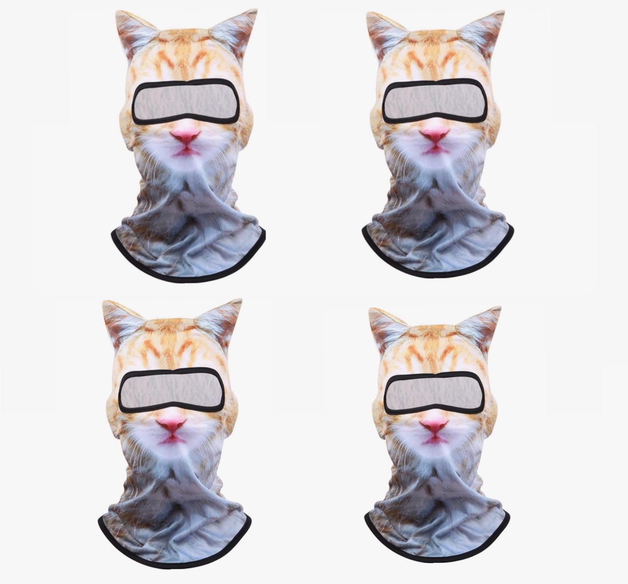 3D Cat Ski Mask