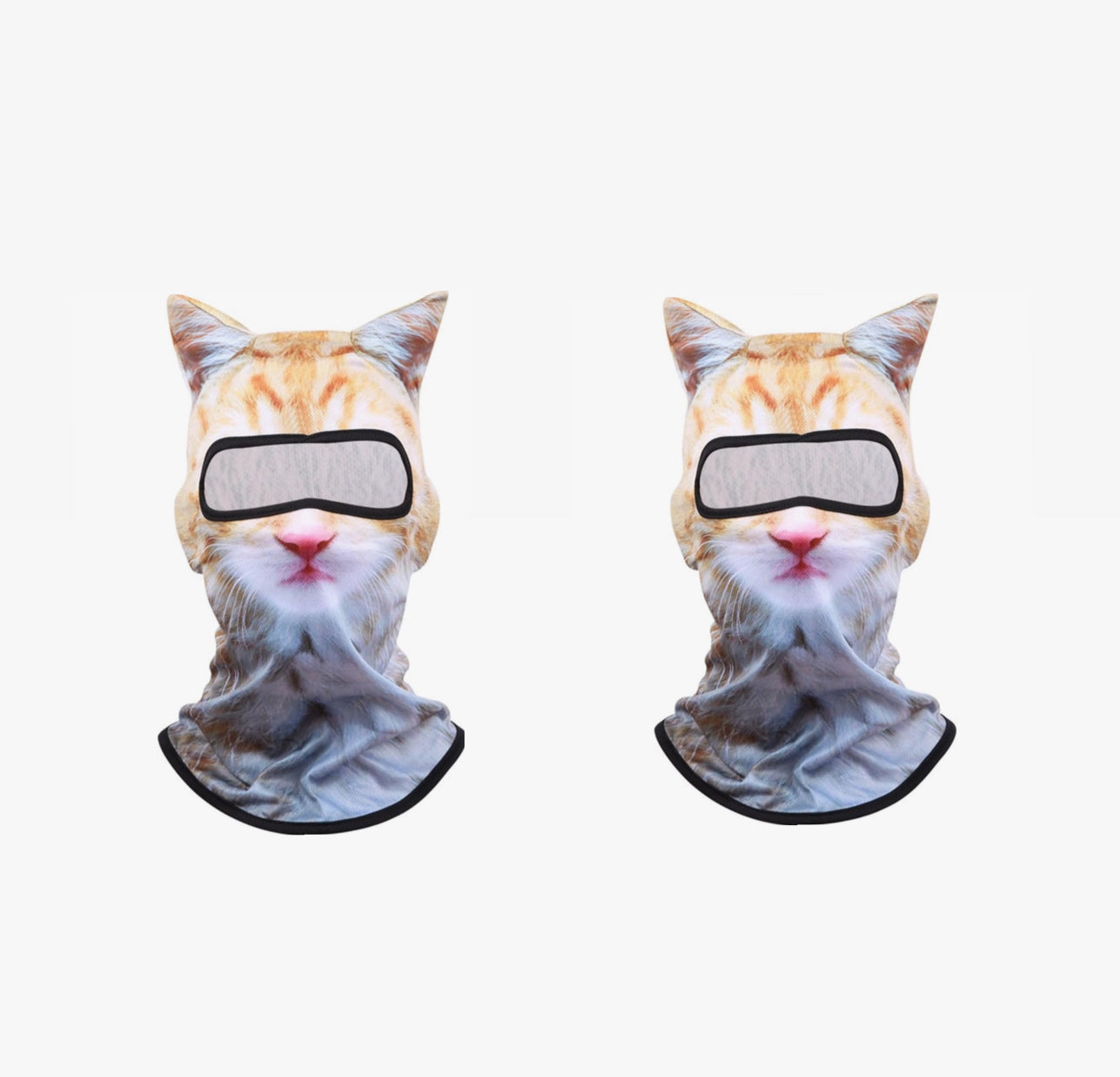 3D Cat Ski Mask
