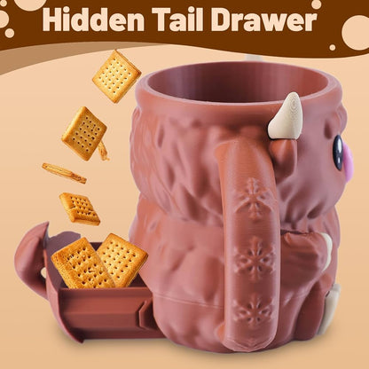 3D Printed Highland Cow Ice Cream Pint Holder