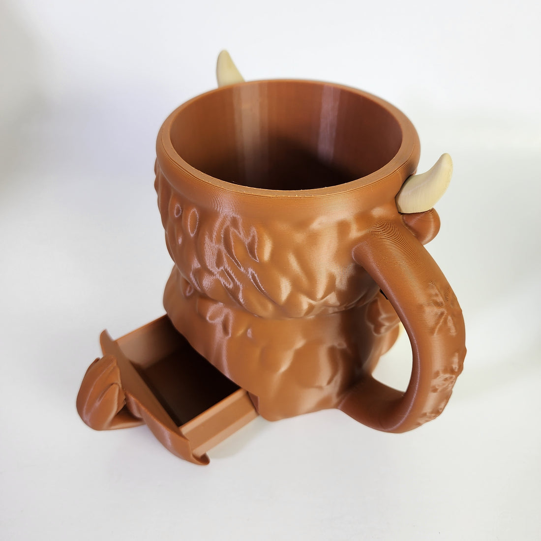 3D Printed Highland Cow Ice Cream Pint Holder