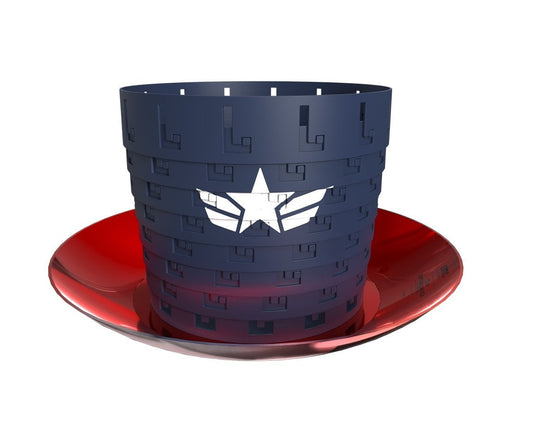 Captain America Popcorn Buckets