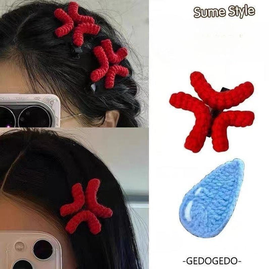 Angry Hair Clip